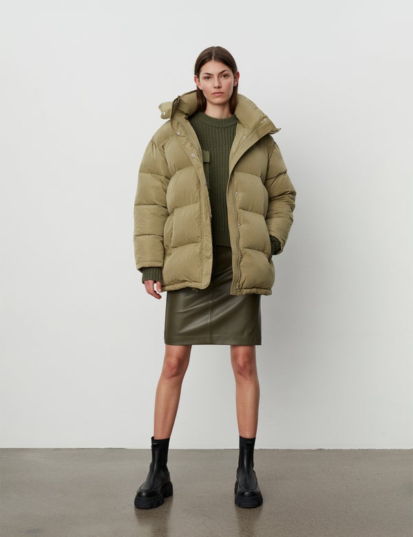 2NDDAY 2ND Dew - Winter Basic Jacket 170620 Aloe