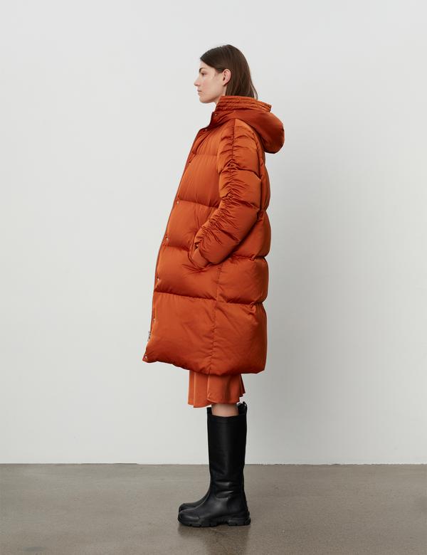 2NDDAY 2ND Puff - Winter Satin Coats 181250 Bombay Brown