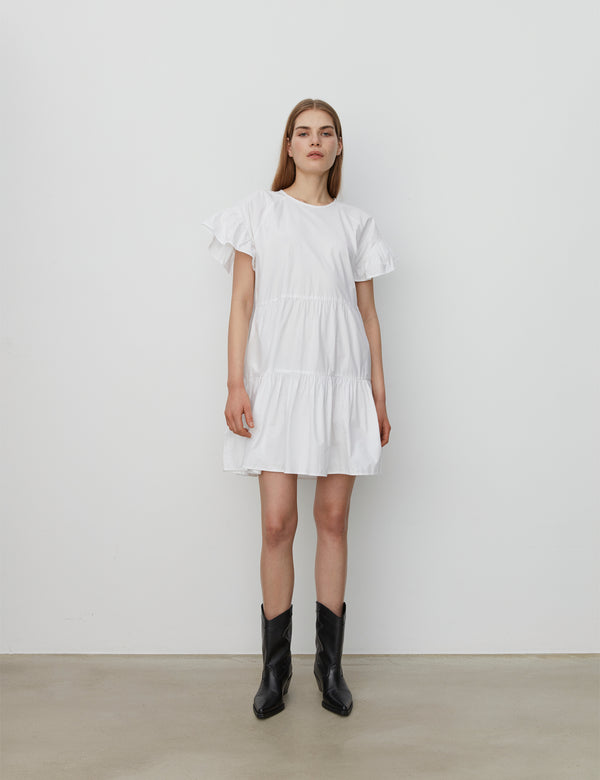 2NDDAY 2ND Loretta TT - Crispy Poplin Dress 110601 Bright White