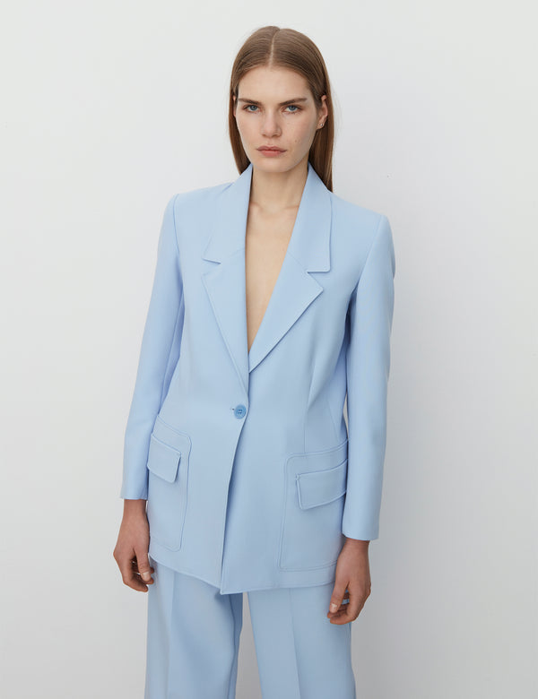 2NDDAY 2ND Vernay - Daily Viscose Mix Blazer 153919 Serenity